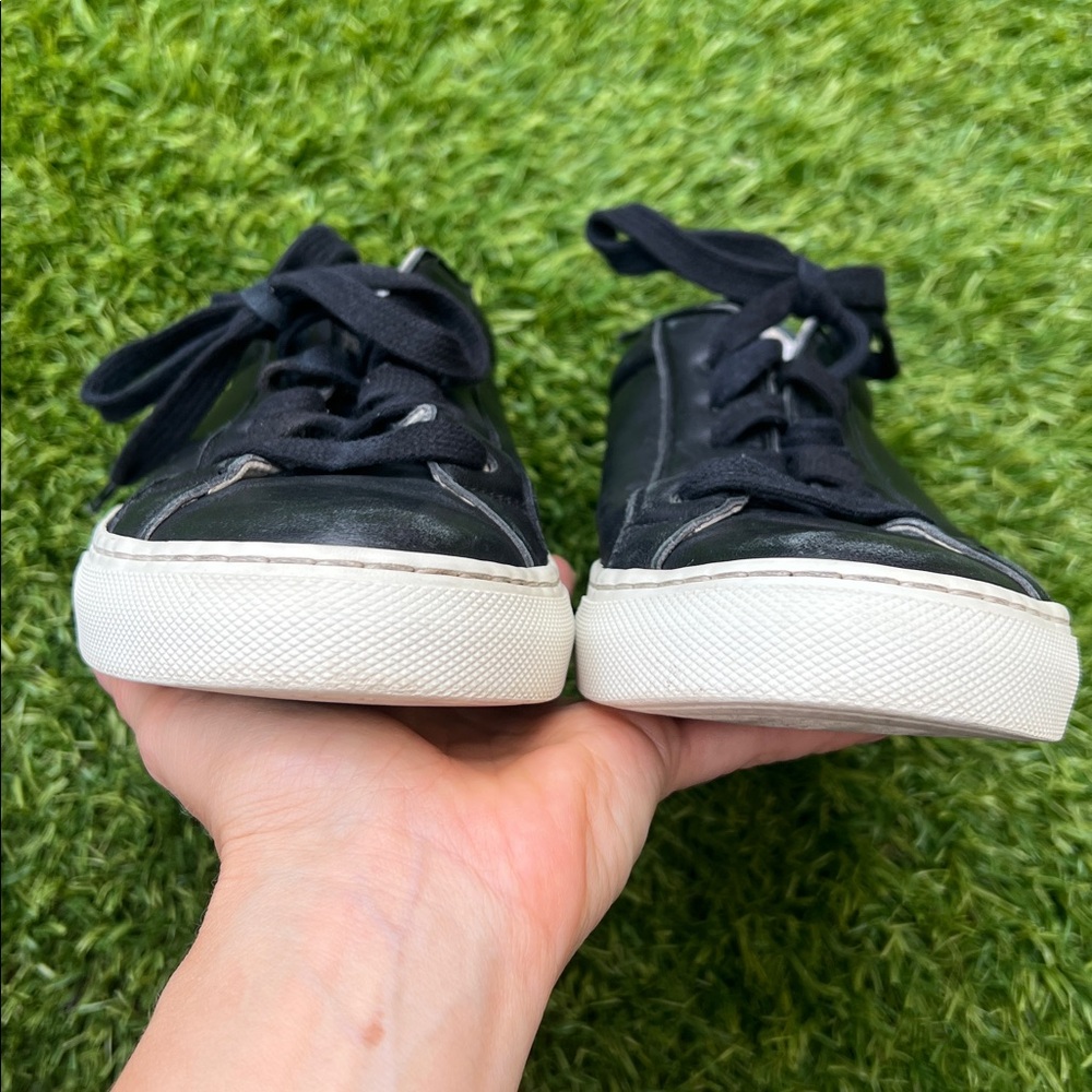 Brunello Cucinelli Black and White Sneakers with Monilli accent - Picture 11 of 11